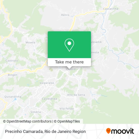 Precinho Camarada map