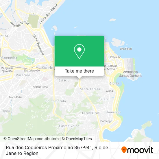 Rua dos Coqueiros Próximo ao 867-941 map