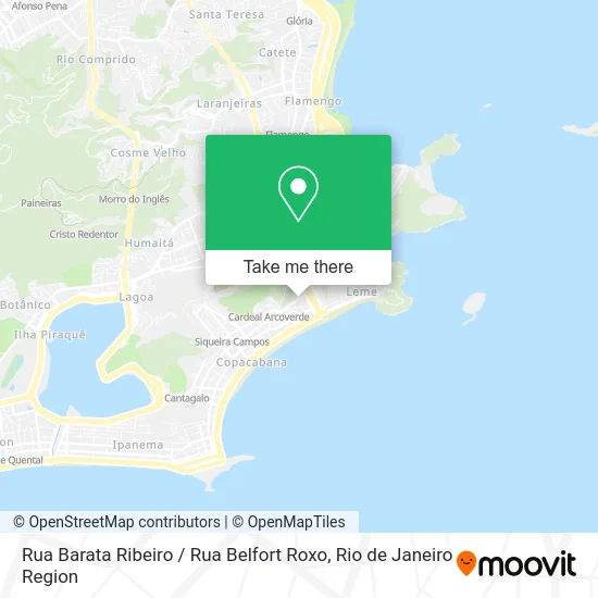 Rua Barata Ribeiro / Rua Belfort Roxo map