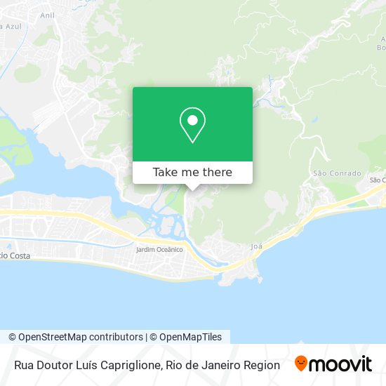 Rua Doutor Luís Capriglione map
