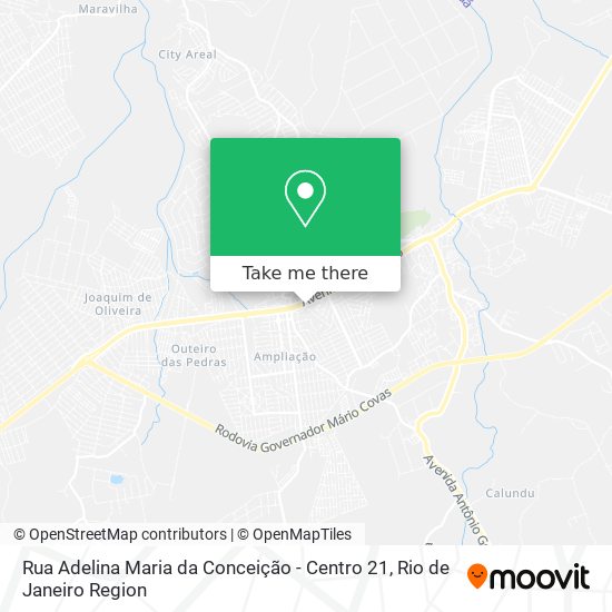 Mapa Rua Adelina Maria da Conceição - Centro 21