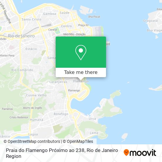 Praia do Flamengo Próximo ao 238 map