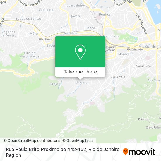 Rua Paula Brito Próximo ao 442-462 map