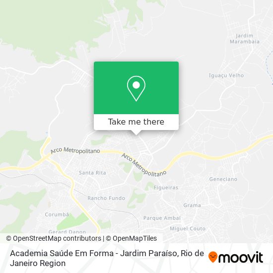 Academia Saúde Em Forma - Jardim Paraíso map
