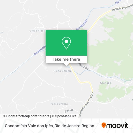 Condomínio Vale dos Ipês map