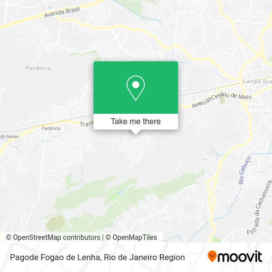 Pagode Fogao de Lenha map
