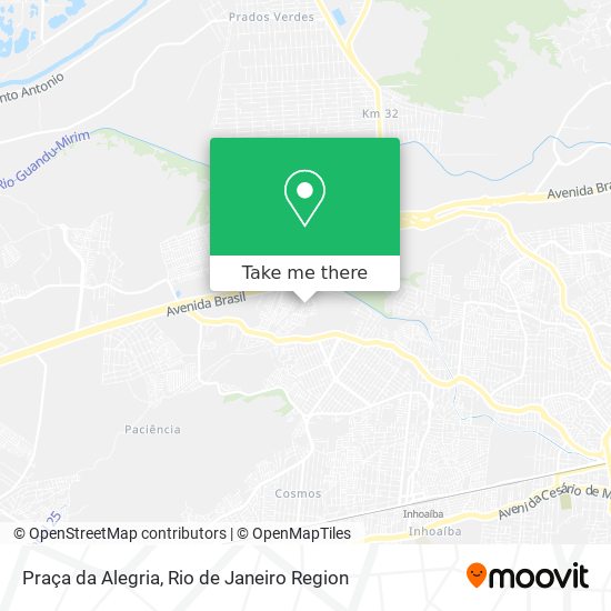 Praça da Alegria map