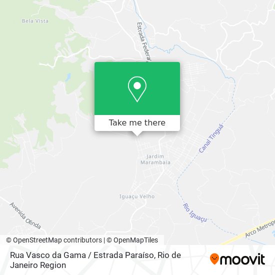 Rua Vasco da Gama / Estrada Paraíso map