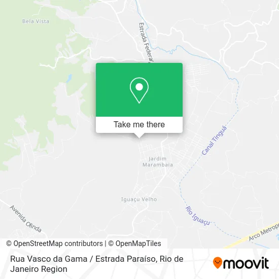 Rua Vasco da Gama / Estrada Paraíso map