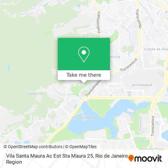 Vila Santa Maura Ac Est Sta Maura 25 map