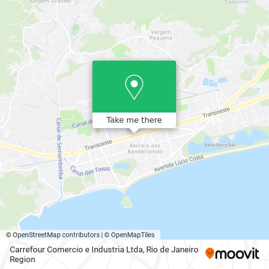 Carrefour Comercio e Industria Ltda map