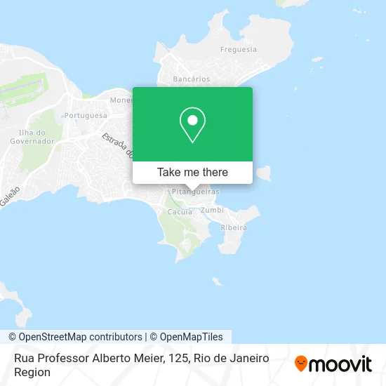 Rua Professor Alberto Meier, 125 map