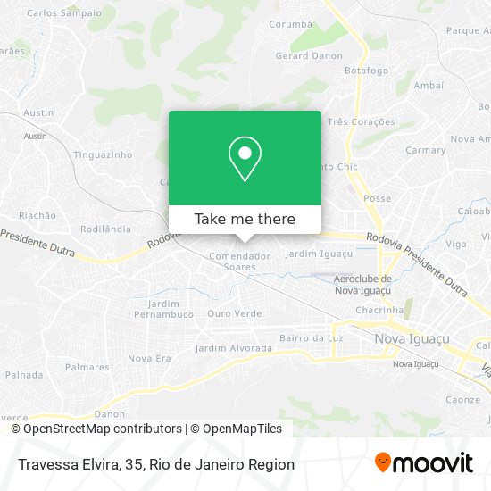 Travessa Elvira, 35 map