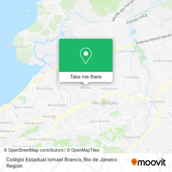 Colégio Estadual Ismael Branco map