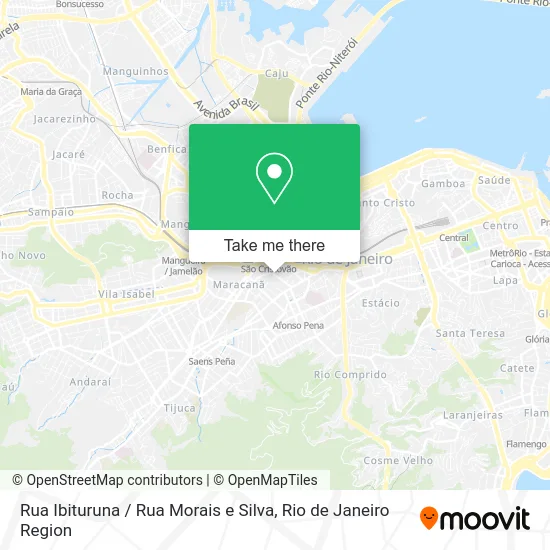 Rua Ibituruna / Rua Morais e Silva map