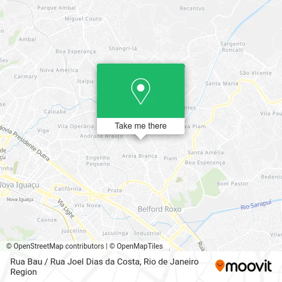 Rua Bau / Rua Joel Dias da Costa map