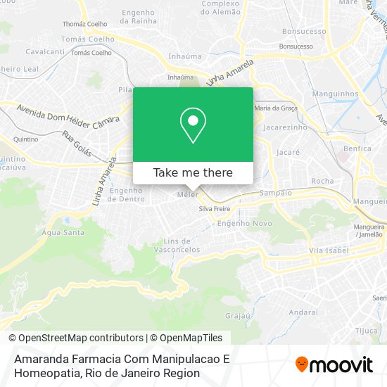 Amaranda Farmacia Com Manipulacao E Homeopatia map