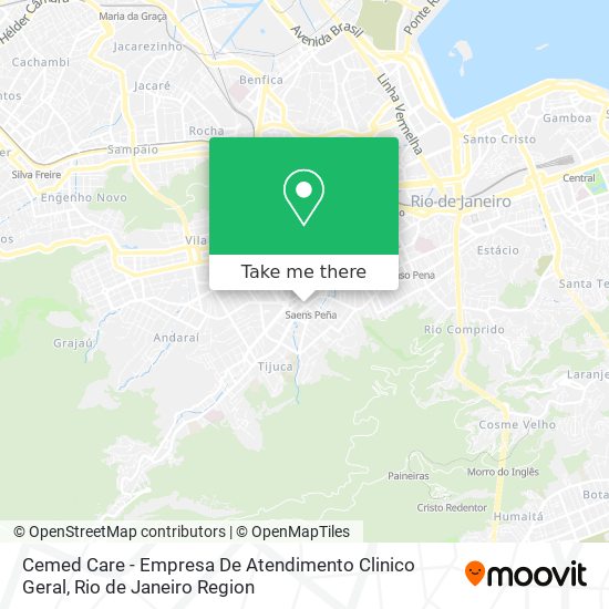 Cemed Care - Empresa De Atendimento Clinico Geral map
