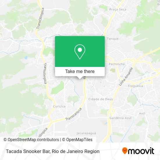Tacada Snooker Bar map