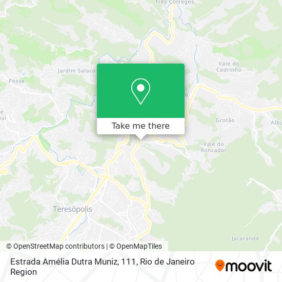 Estrada Amélia Dutra Muniz, 111 map