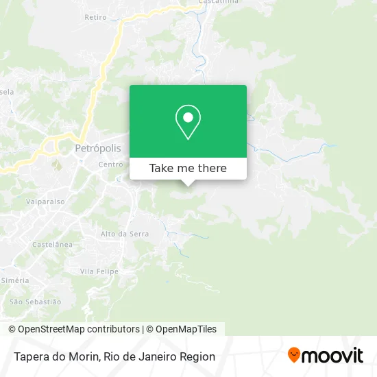 Tapera do Morin map