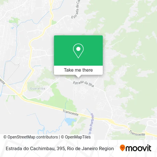 Estrada do Cachimbau, 395 map