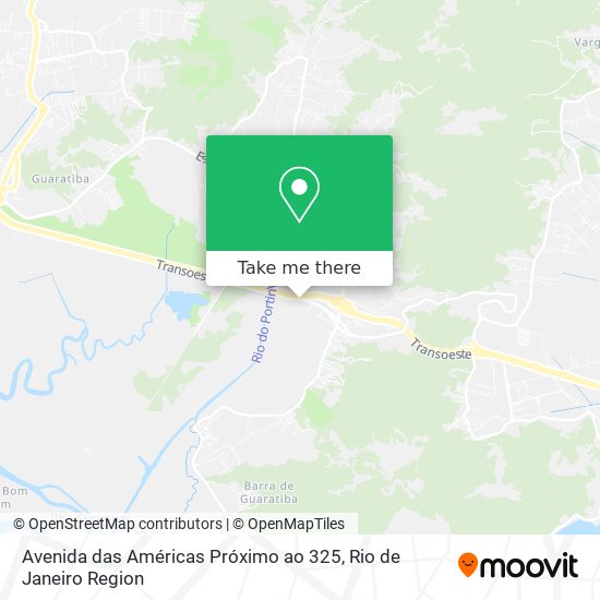 Avenida das Américas Próximo ao 325 map