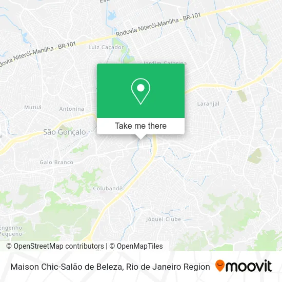 Maison Chic-Salão de Beleza map