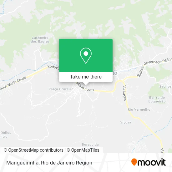 Mangueirinha map