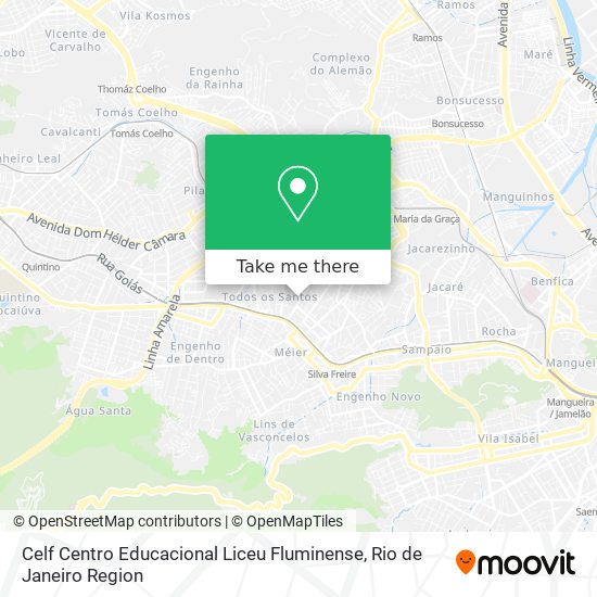 Celf Centro Educacional Liceu Fluminense map