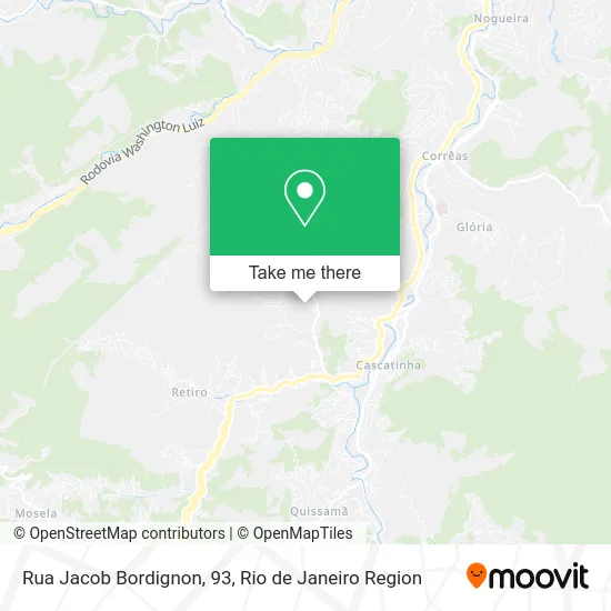 Rua Jacob Bordignon, 93 map