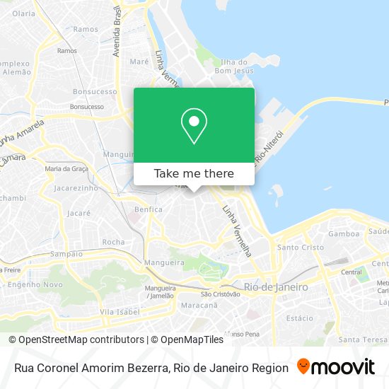Rua Coronel Amorim Bezerra map
