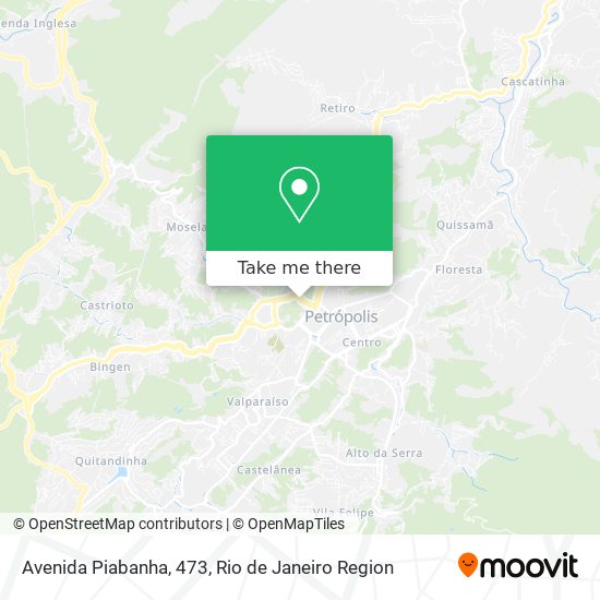 Avenida Piabanha, 473 map