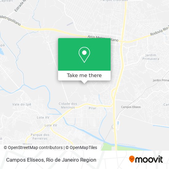 Campos Elíseos map