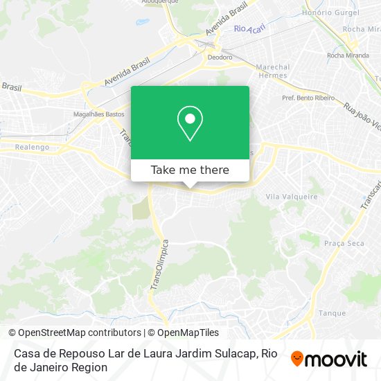 Casa de Repouso Lar de Laura Jardim Sulacap map