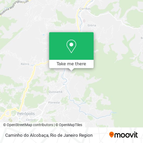 Caminho do Alcobaça map