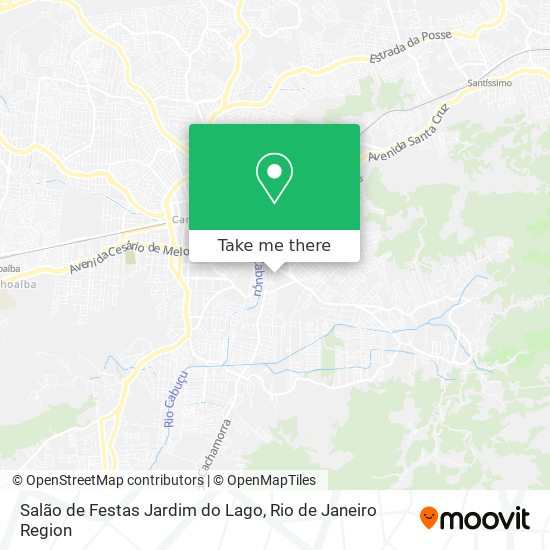 Salão de Festas Jardim do Lago map