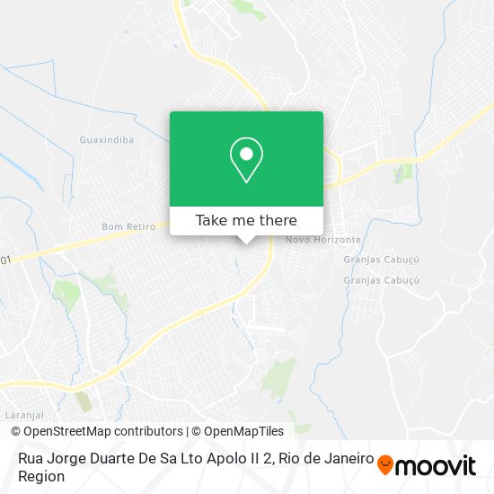 Rua Jorge Duarte De Sa Lto Apolo II 2 map