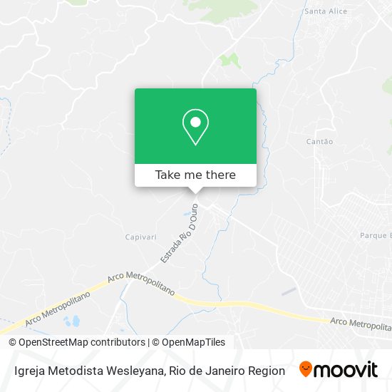 Igreja Metodista Wesleyana map