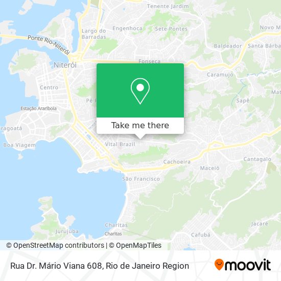 Mapa Rua Dr. Mário Viana 608
