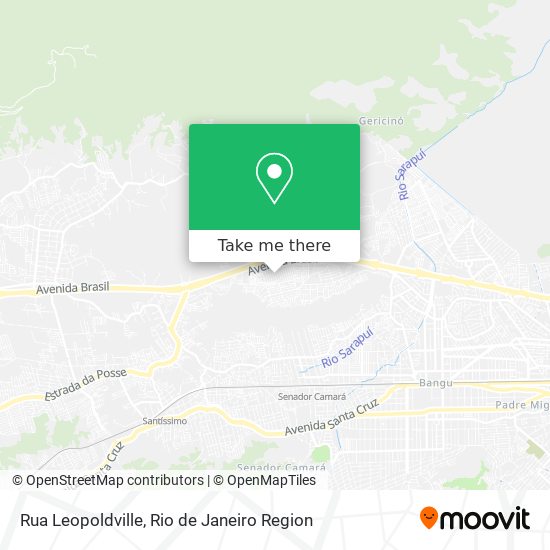 Rua Leopoldville map