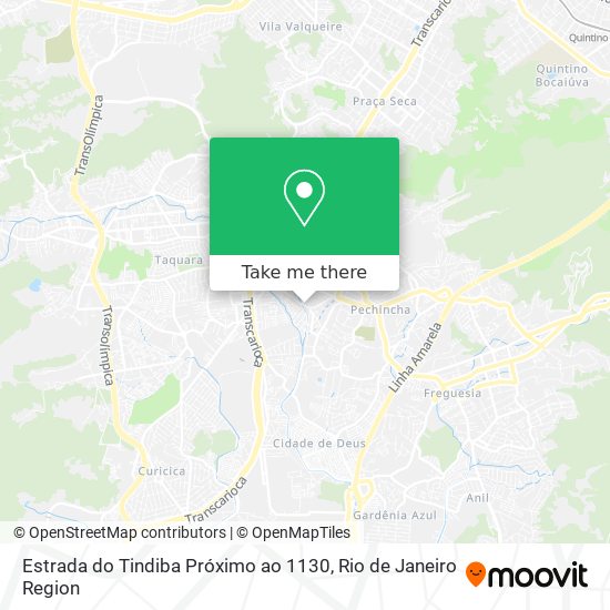 Estrada do Tindiba Próximo ao 1130 map