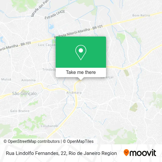 Rua Lindolfo Fernandes, 22 map