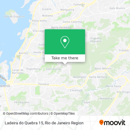 Ladeira do Quebra 15 map
