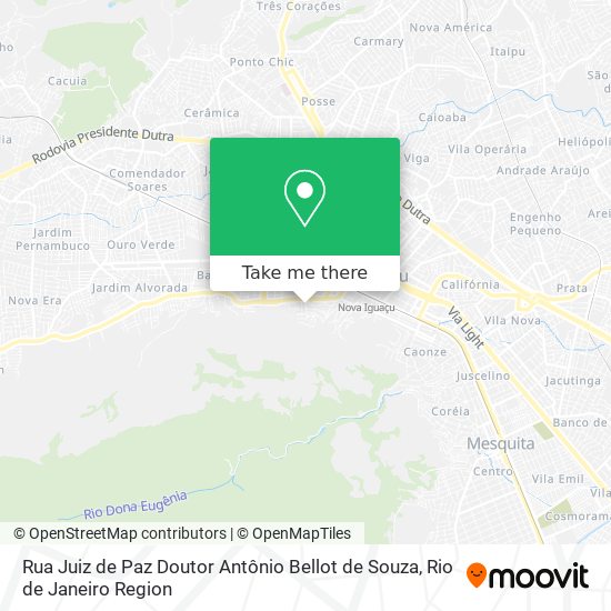 Rua Juiz de Paz Doutor Antônio Bellot de Souza map