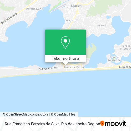 Rua Francisco Ferreira da Silva map