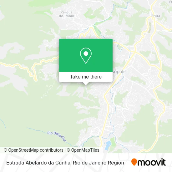 Estrada Abelardo da Cunha map