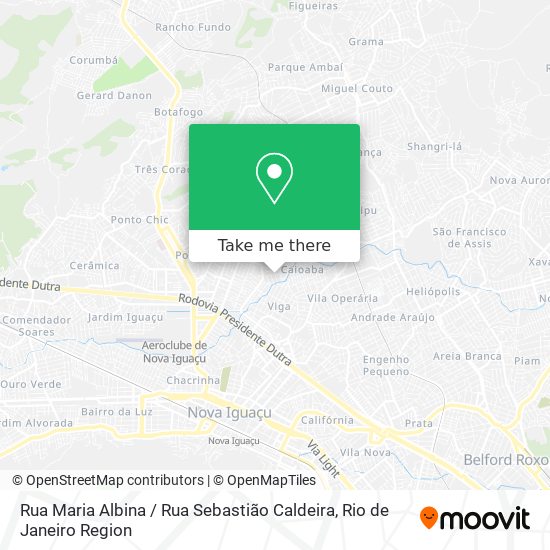 Rua Maria Albina / Rua Sebastião Caldeira map
