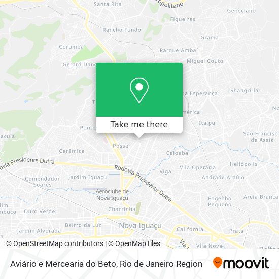 Aviário e Mercearia do Beto map