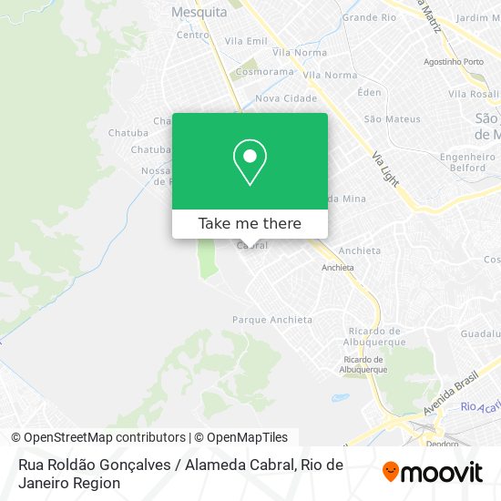 Rua Roldão Gonçalves / Alameda Cabral map